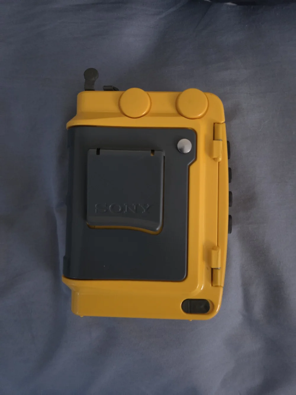 Sony Yellow Sports Walkman Portable Cassette Player